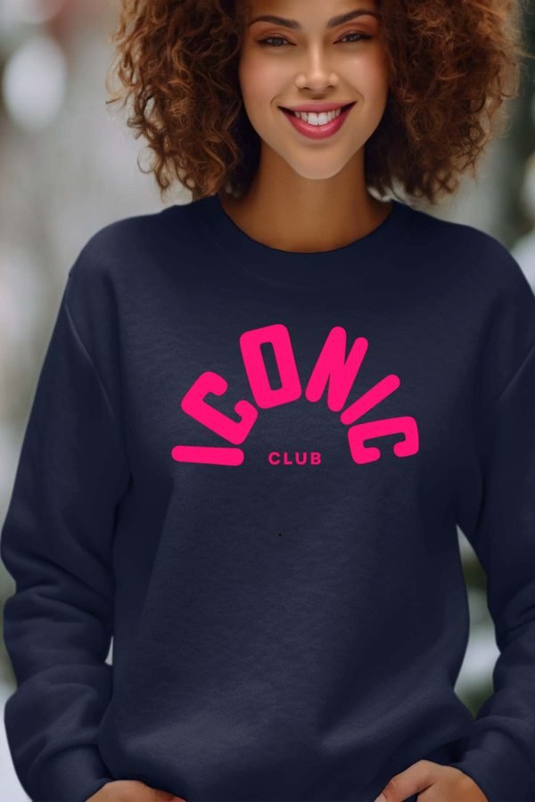 Sweat Col Rond Femme en Gros | Iconic Club