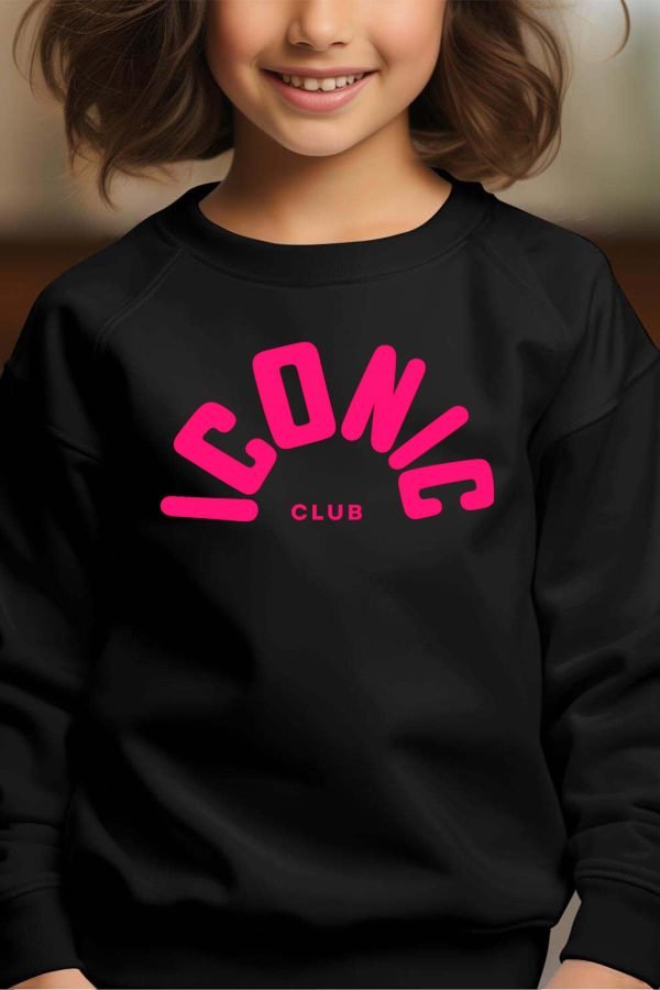 Sweat Col Rond Fille en Gros | Iconic Club