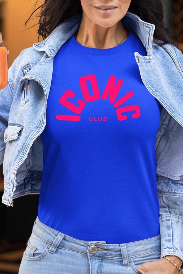 Iconic Club - Tshirt Femme