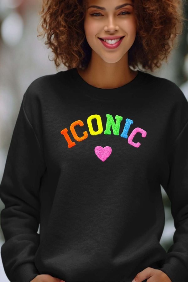 Sweat Col Rond Femme en Gros | Iconic color