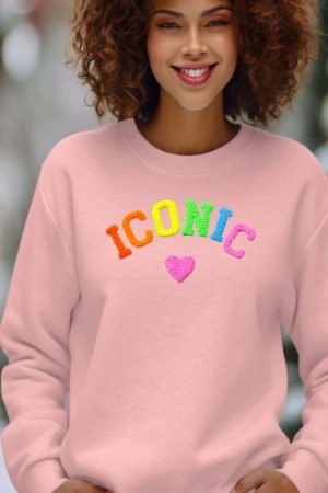 Sweat Col Rond Femme en Gros | Iconic color