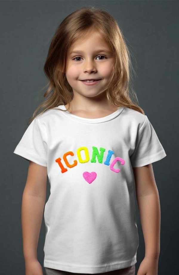 T-shirt Fille en Gros | Iconic color