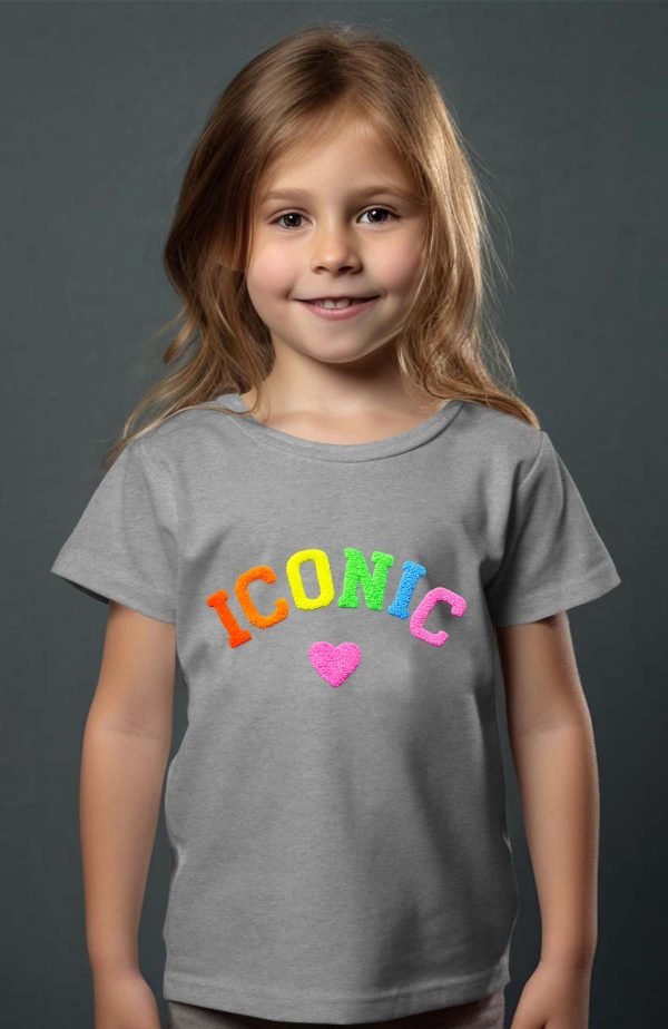 T-shirt Fille en Gros | Iconic color