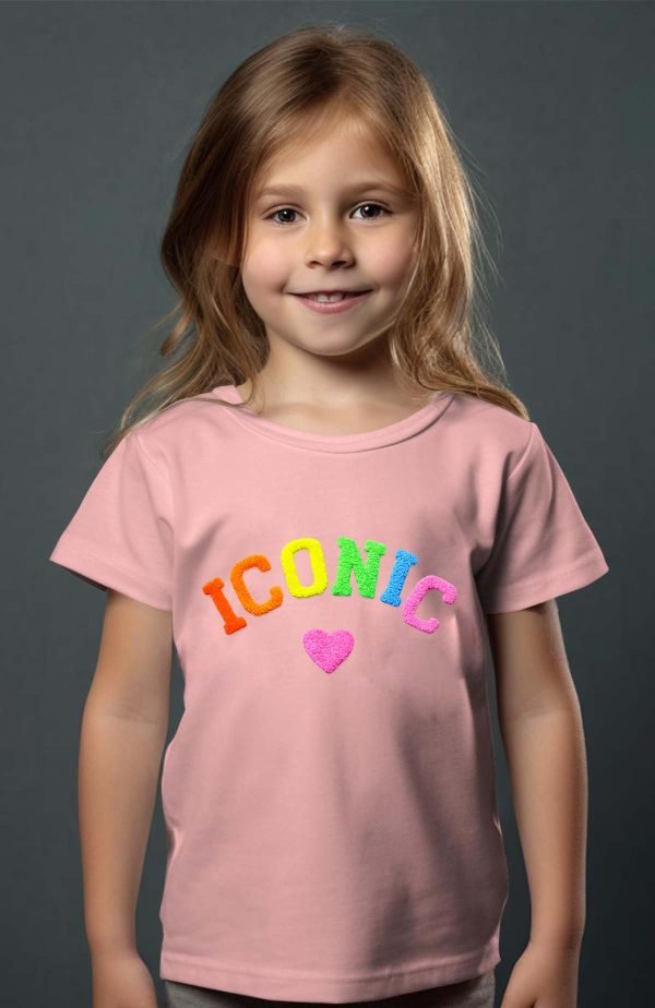 T-shirt Fille en Gros | Iconic color