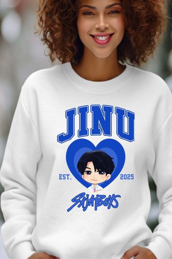 Sweat Col Rond Femme en Gros | Jinu coeur Saja