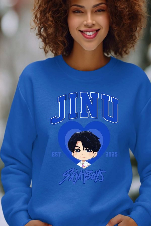 Sweat Col Rond Femme en Gros | Jinu coeur Saja