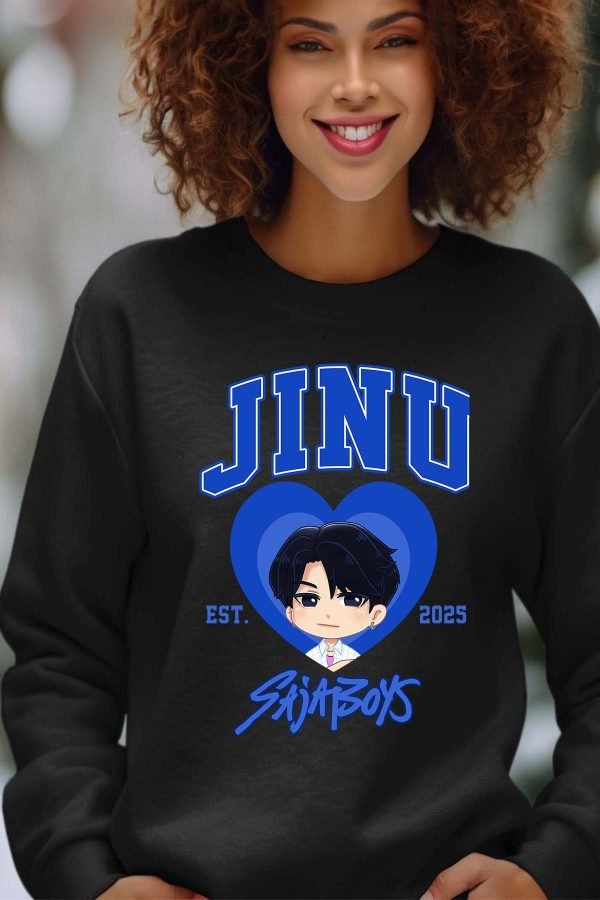 Sweat Col Rond Femme en Gros | Jinu coeur Saja