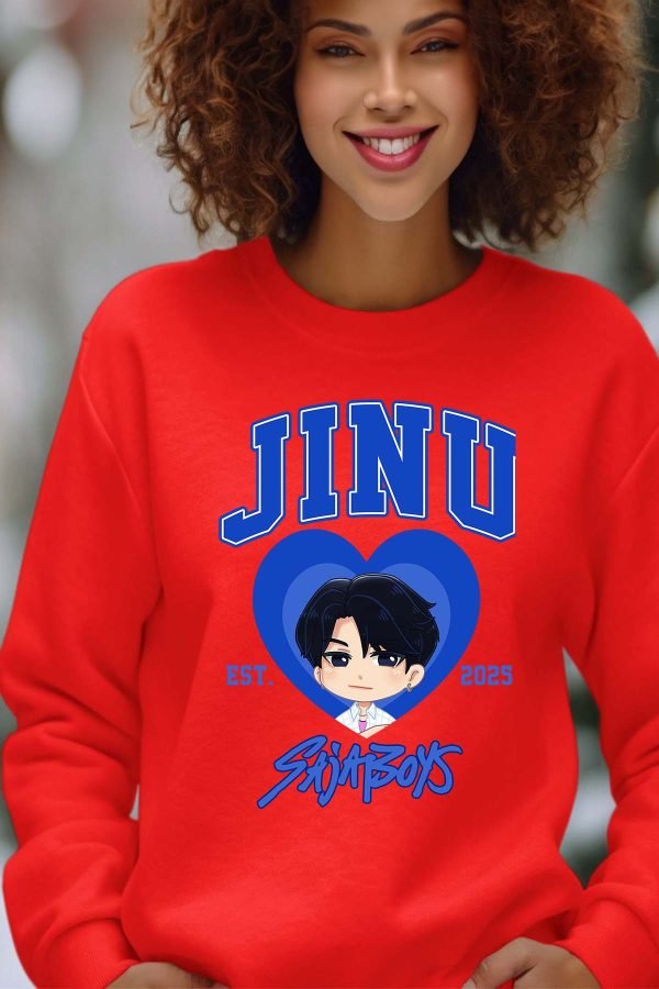 Sweat Col Rond Femme en Gros | Jinu coeur Saja