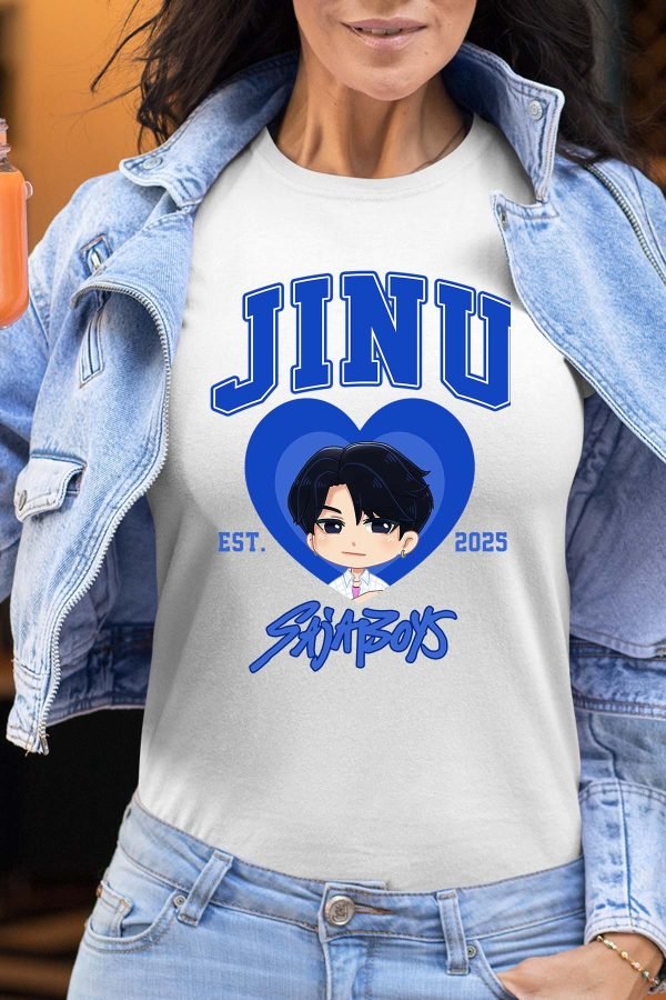 Jinu coeur Saja - Tshirt Femme