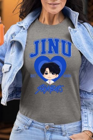 Jinu coeur Saja - Tshirt Femme