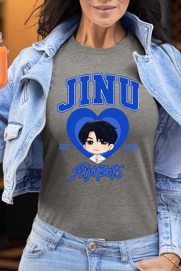 Jinu coeur Saja - Tshirt Femme