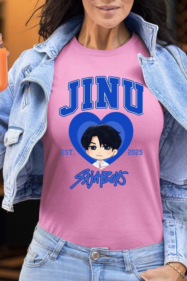 Jinu coeur Saja - Tshirt Femme