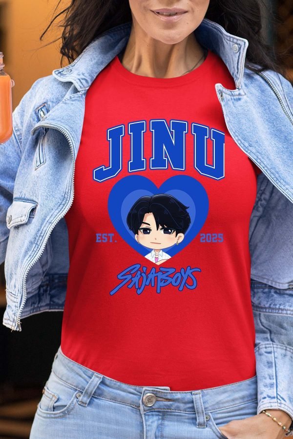 Jinu coeur Saja - Tshirt Femme