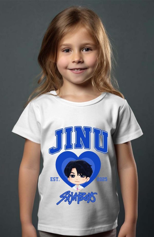 T-shirt Fille en Gros | Jinu coeur Saja
