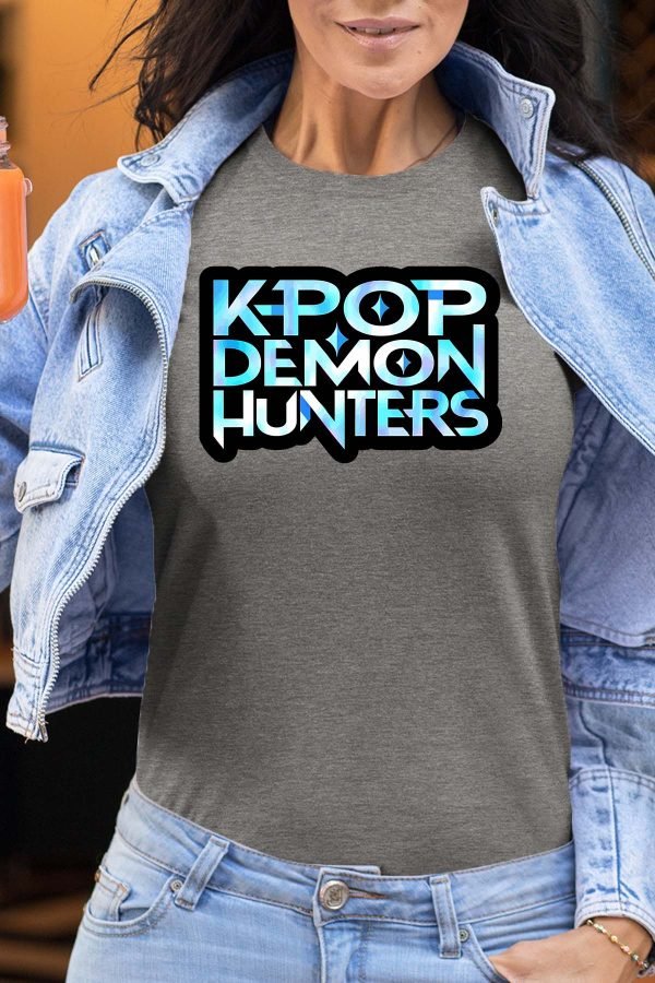 Kpop DH Logo - Tshirt Femme