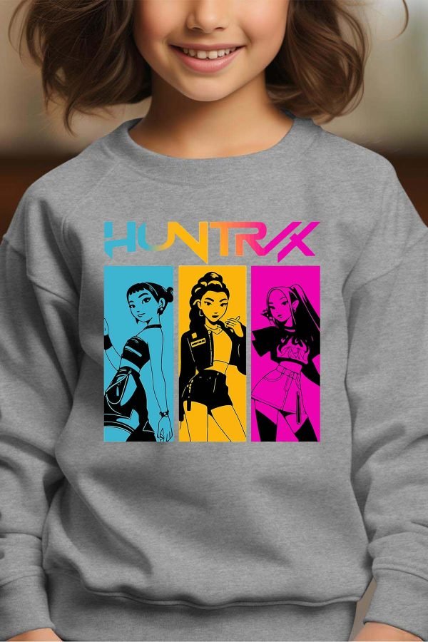 Sweat Col Rond Fille en Gros | Kpop Demon class