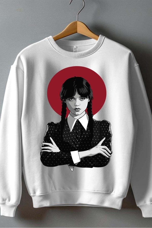 Sweat Col Rond Fille en Gros | La base Wednes