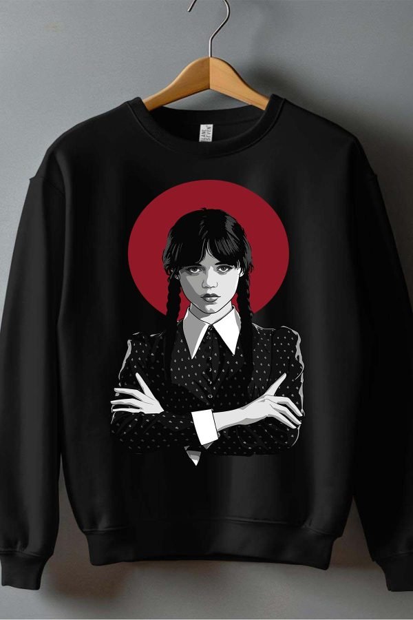 Sweat Col Rond Fille en Gros | La base Wednes