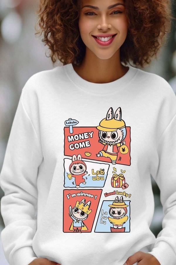 Sweat Col Rond Femme en Gros | Lab Money