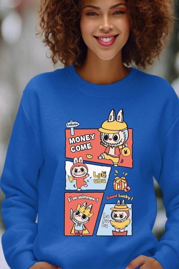 Sweat Col Rond Femme en Gros | Lab Money