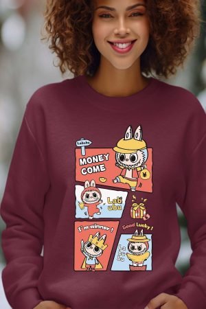 Sweat Col Rond Femme en Gros | Lab Money