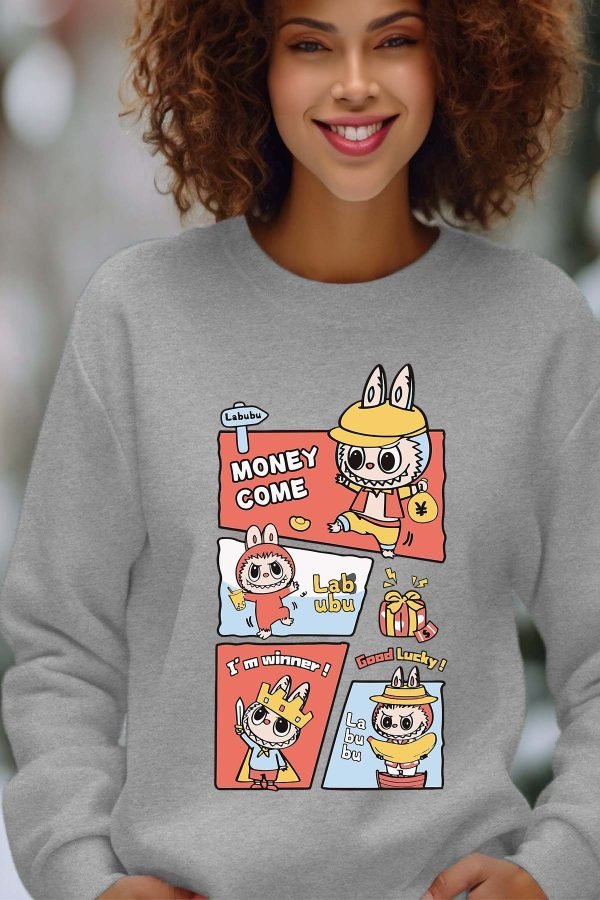 Sweat Col Rond Femme en Gros | Lab Money