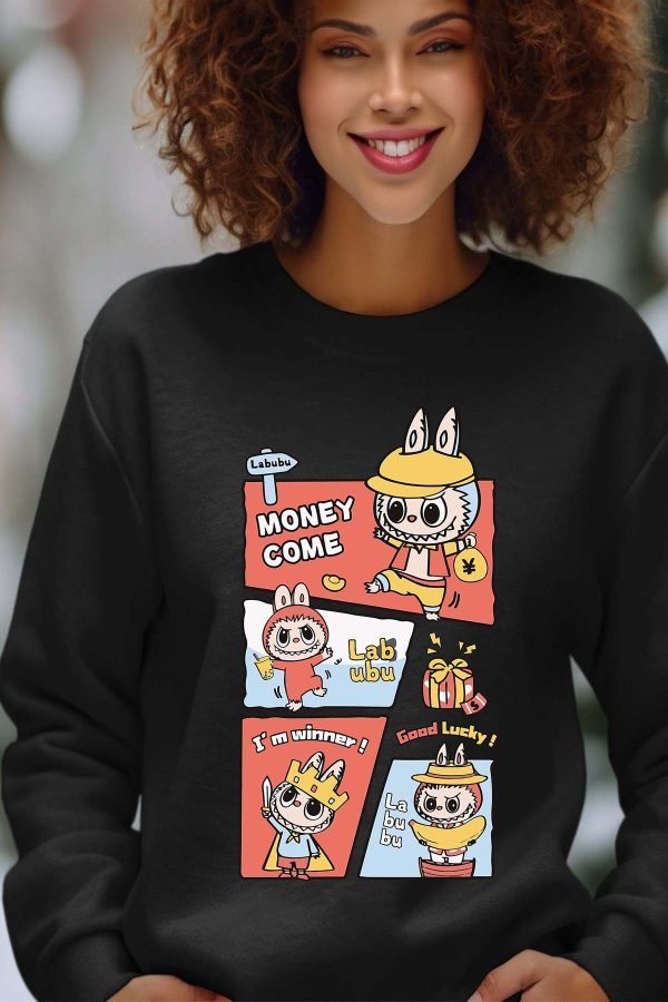 Sweat Col Rond Femme en Gros | Lab Money
