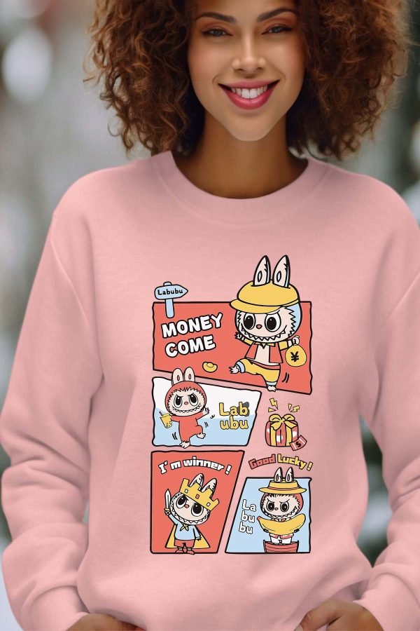 Sweat Col Rond Femme en Gros | Lab Money