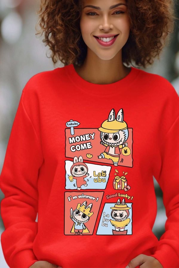 Sweat Col Rond Femme en Gros | Lab Money