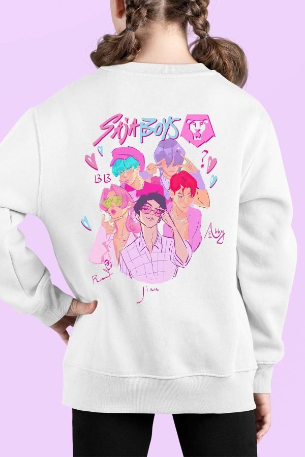 Sweat Col Rond Fille en Gros | Love Saja