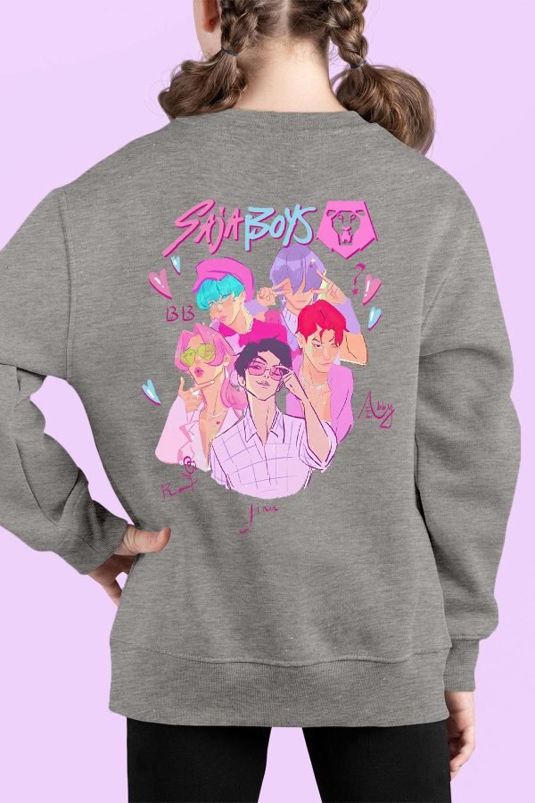 Sweat Col Rond Fille en Gros | Love Saja