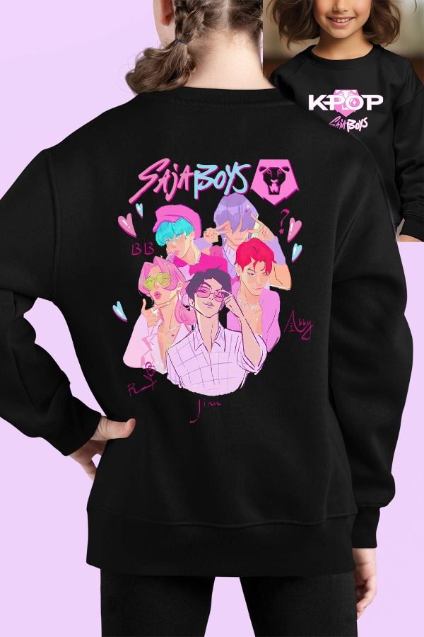 Sweat Col Rond Fille en Gros | Love Saja