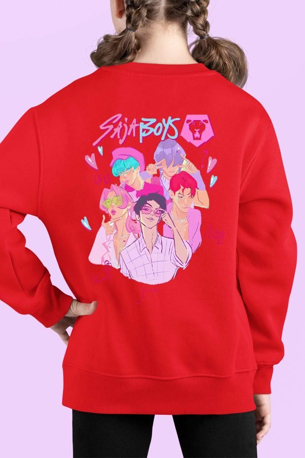 Sweat Col Rond Fille en Gros | Love Saja