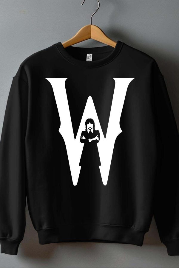 Sweat Col Rond Fille en Gros | Majuscule Wednesday