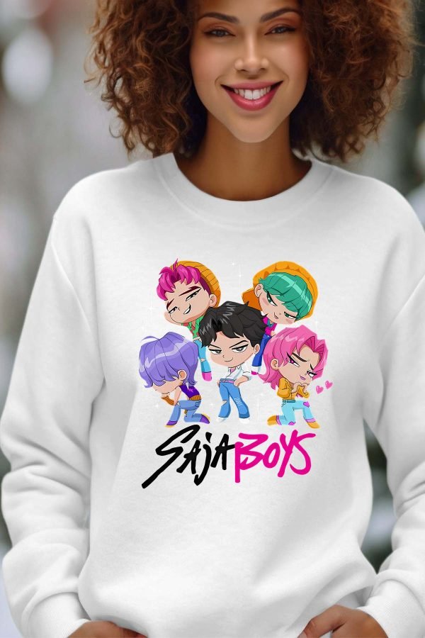 Sweat Col Rond Femme en Gros | Mini Saja Boys