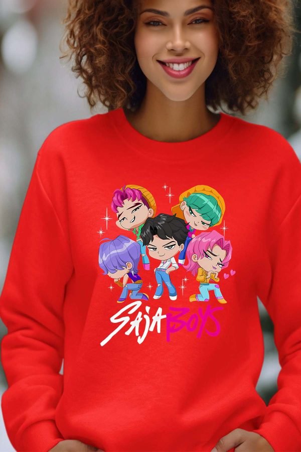 Sweat Col Rond Femme en Gros | Mini Saja Boys