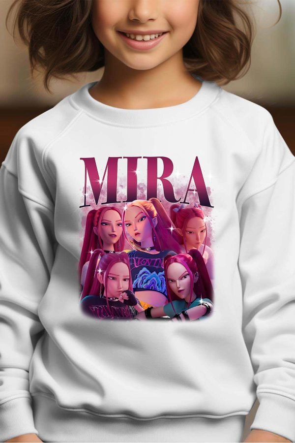Sweat Col Rond Fille en Gros | Mira Bootleg