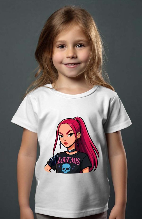 T-shirt Fille en Gros | Mira Cartoon