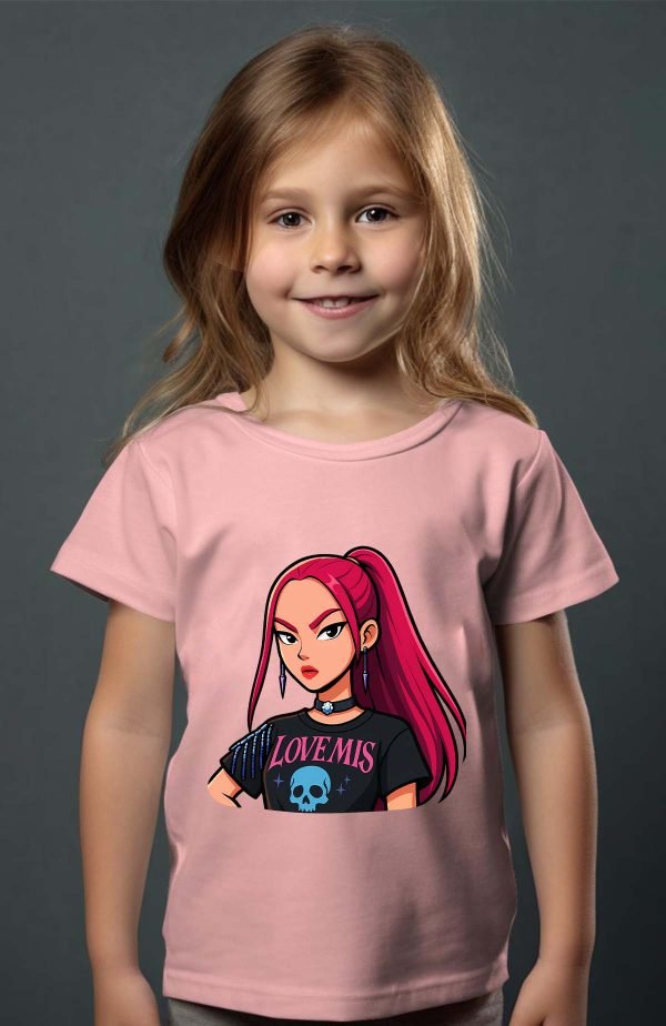 T-shirt Fille en Gros | Mira Cartoon
