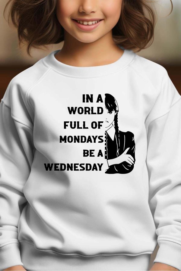 Sweat Col Rond Fille en Gros | Monday be Wednesday