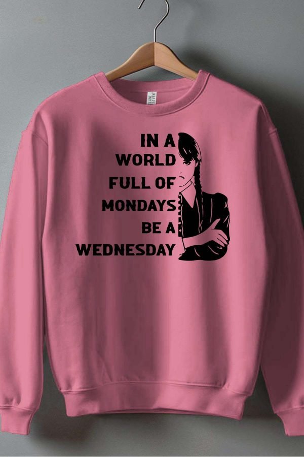 Sweat Col Rond Fille en Gros | Monday be Wednesday