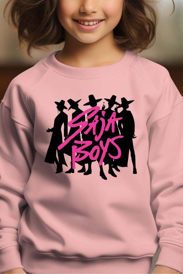 Sweat Col Rond Fille en Gros | Ombre Saja