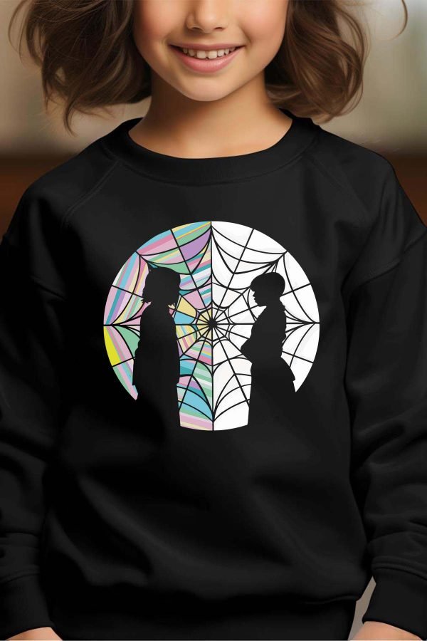 Sweat Col Rond Fille en Gros | Ombre cathé