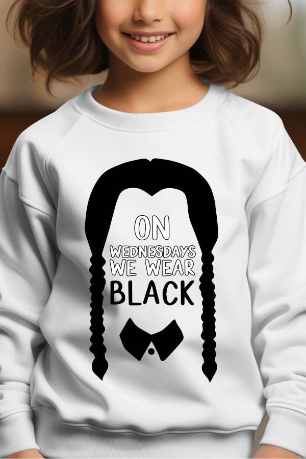 Sweat Col Rond Fille en Gros | On Wednesdays