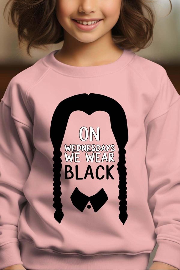 Sweat Col Rond Fille en Gros | On Wednesdays