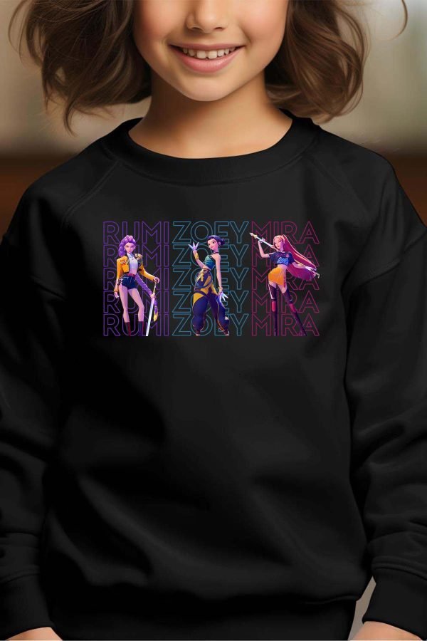 Sweat Col Rond Fille en Gros | RZM light