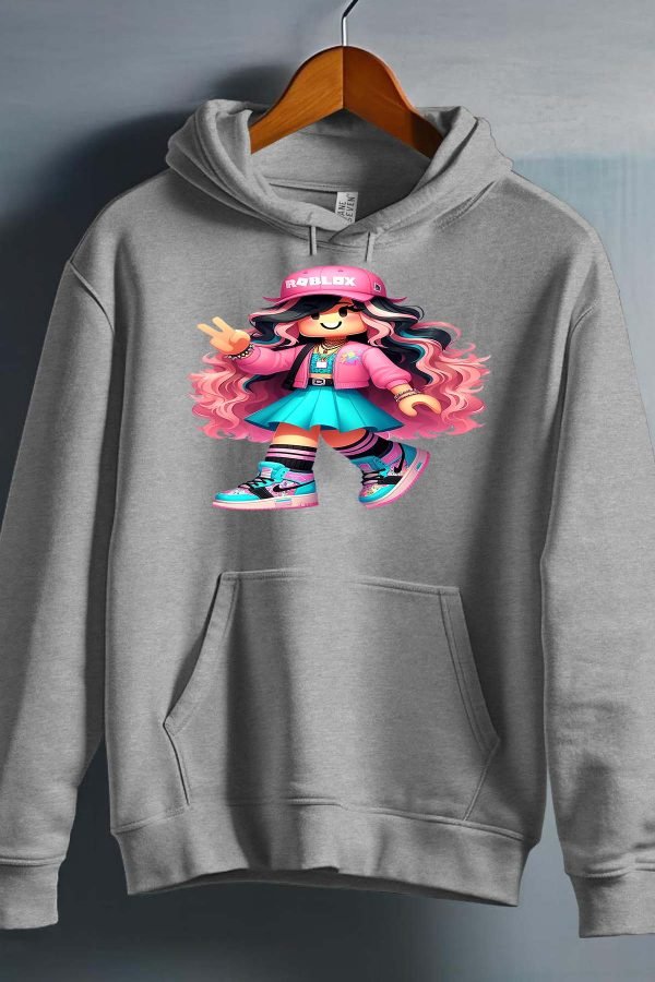 Sweat Capuche Fille en Gros | Rob NKE