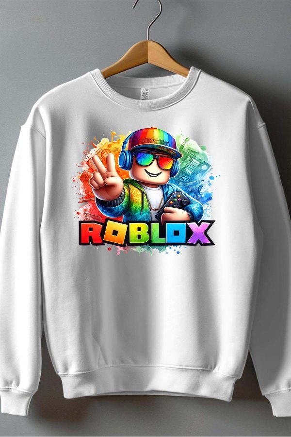 Sweat Col Rond Garçon en Gros | Rob Peace game