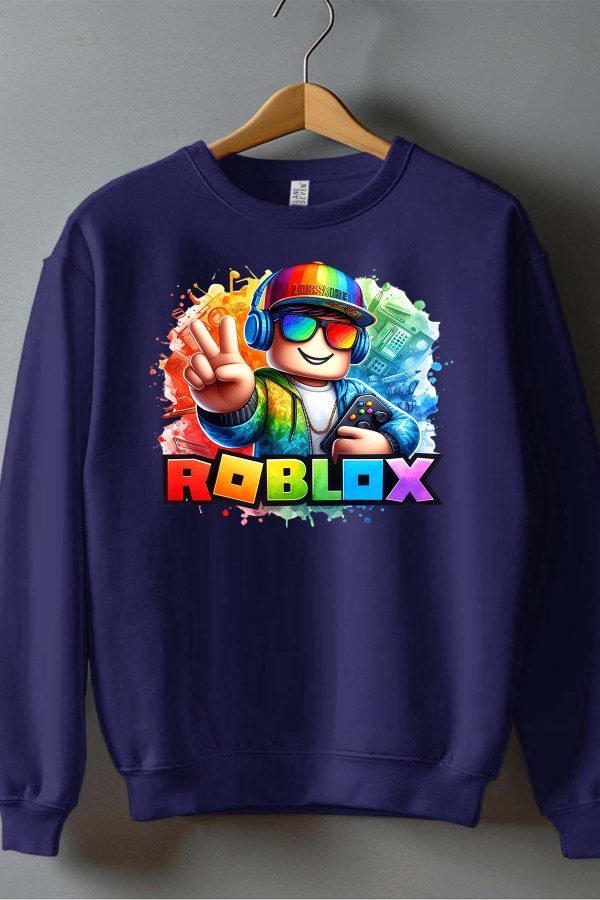 Sweat Col Rond Garçon en Gros | Rob Peace game