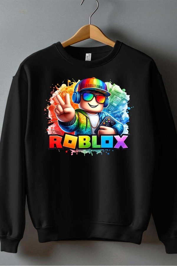 Sweat Col Rond Garçon en Gros | Rob Peace game